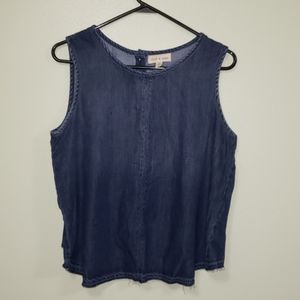 Cloth & Stone Denim Tank Top